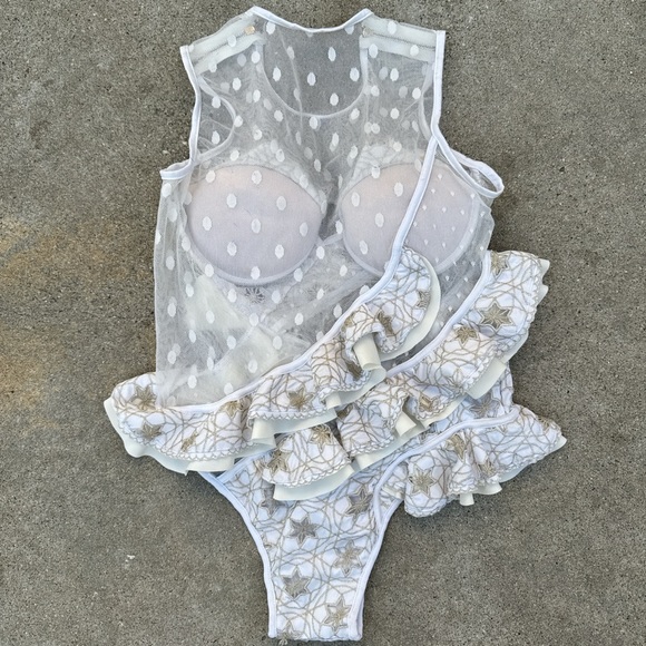 Zimmermann Tarot Contour Florence ruffled Swimsuit - Picture 5 of 11